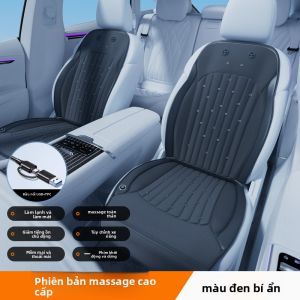 HELLOLEIBOO | Đệm Ghế Ô Tô Làm Mát Thông Minh Massage Thư Giãn