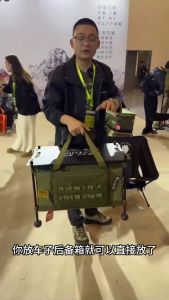 CampBoost DEFTHIKE 50L Tactical Storage Bag Box Storage Box Kitchen Organizer Cabinet Foldable Storage Box Camping Box Deft Hike Camping Box Camp Kitchen Chuck Box Wooden Deck Box - Lazada