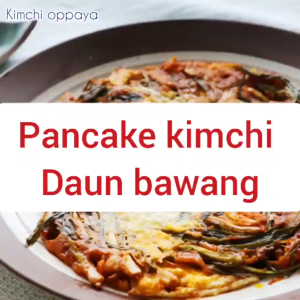 kimchi Daun Bawang korea 1 kg Halal Di Buat Oleh Chef Korea