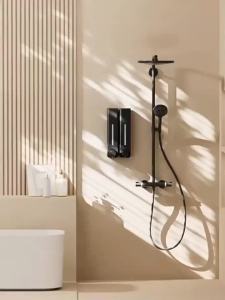 Soap Dispenser Bottle Press-free Punching Wall-mounted Hanging Wall Hand Sanitizer Hotel Guesthouse Shampoo Shower Gel Box