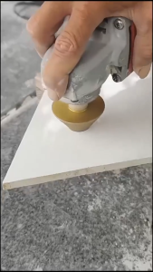 Hole Opener Ceramic Tile Hole Opener For Tiles Ceramic Marble Beveling Chamfer Bit Cone Carve Polishing Grinding Wheel
