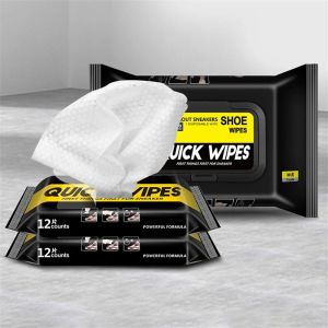 80 Lembar Tissue Basah Pembersih Sepatu Tissue Basah Pembersih  Sepatu Tas Kulit Serbaguna Shoe Cleaner