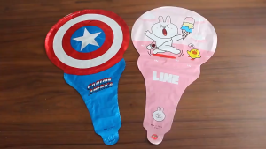 Balon Foil Pentungan Karakter Tongkat  Satuan Karakter handheld