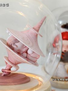 Bubbles Mat SP Progress And Retreat Door Blind Box Storage Box Vinyl Plush Glowing Glass Cover Dust Protection Display