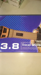 MICROPHONE VOCAL PROFESSIONAL DYNAMIC SHURE SH-3.8-MIC SHURE 3.8-M2