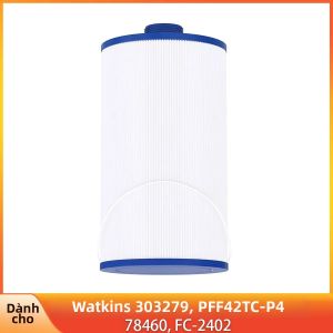Bộ Lọc Spa AquaTerra Tương Thích Với Watkins 303279 Filbur FC-2402 PFF42TC-P4 78460 5CH-37 Lifesmart Simplicity Bermuda Hot Tub Filter