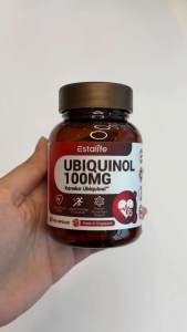 [NEW] Estalife Kaneka Ubiquinol 100MG CoQ10 | Cellular Health Heart Health Super Antioxidant