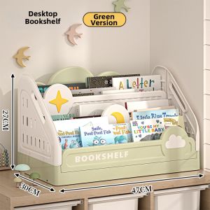 ASCOR | Large Capacity Foldable Baby Bookshelf