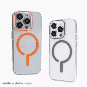 Crystal Clear Slim For Magsafe Magnetic Phone Case iPhone 16 Pro 15 14 13 12 Pro Max Transparent PC Hard Cover For iPhone 16 15 14 Plus Shockproof Protection Casing