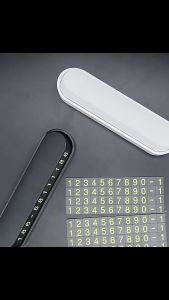 Suomi Car Temporary Parking Card Phone Number Card Plate Car Sticker Luminous Telephone Number