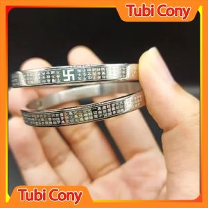 Vòng tay bát nhã tâm kinh màu trắng Tubi Cony