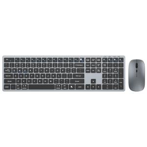 Bluetooth Compatible Wireless Keyboard and Mouse Set for Apple Mac Quiet Office Charging