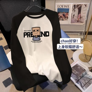 Áo Thun Dán Lót Lông Cừu Dày Ấm Áp Mùa Đông Cho Nam Áo Sơ Mi Thường Ngày Rộng Rãi Thoải Mái in Họa Tiết Hoạt Hình