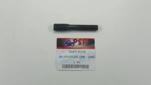 Baut Blok RX King Oversize (M8 x M10) - Baud Bolt 12x14 Ancer Mesin Tusuk Sate Silinder Cylinder