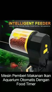 COD TaffHOME Dispenser Makanan Ikan Aquarium Automatic Food Timer GA 300D / Tempat Makan Ikan Di Aquarium Otomatis Murah Ikan Mini Aquascape