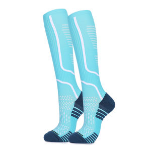 Professional Sport Compression Socks High Tube Marathon Off-Road Running Mens New Model Fitness Jump Rope Pressure Long Socks