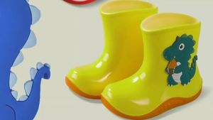 Childrens Cartoon Rain Boots for Kids Boy/Girl Weather Protection Shoes Rainy Shoes KIDS Rainboots