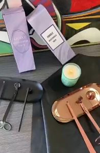 Candle care tools three-piece candle extinguisher candle hook candle extinguisher set candle wick shear cover hook