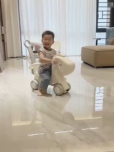 🇲🇾 Ready Stock Kids Rocking Horse Rider Horse Push Car 3 In 1 Multifunctional Pony Jumping Horse Trampoline for Kids