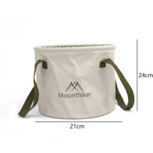 Mountainhiker | MOUNTAINHIKER Upgrade Foldable 10L Round Bucket Storage Bag Square Bucket Travel Water Basin Storage Bucket Camping Equipment