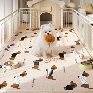 ZHIBAIJIA | Dachshund Cartoon Water-resistant Non-slip Dog Pad