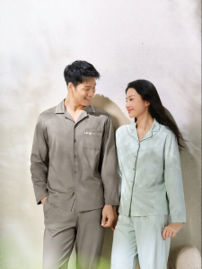 Purcotton | Shiny Cool Cotton Womens Sleepwear Set
