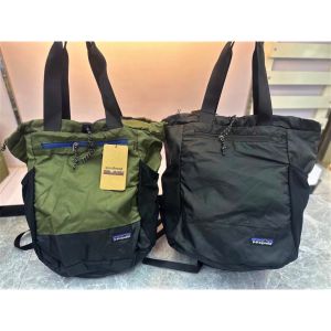 Dung tích lớn Ba lô du lịch Túi đựng gấp ba lô ni lông chống thấm di động 27L ngoài trời