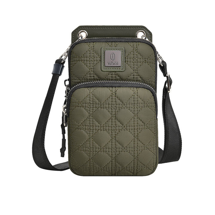 WIWU Small Crossbody Bag for Men/Women Mini Messenger Bag Shoulder