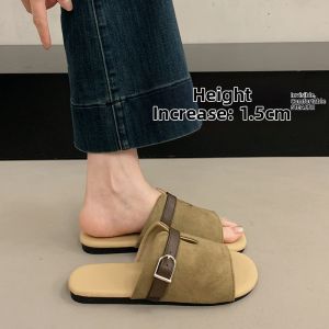 ZHENMO | Vintage Buckle Comfortable Flat Sandals