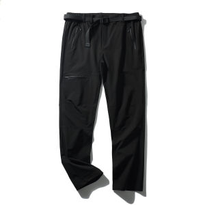 Quần Dài Nam Ống Đứng Mỏng Thoáng Khí Chống Thấm Nước Nhẹ Thoải Mái Co Giãn Nhanh Khô Màu Trơn Quần Dài Thường Ngày Mùa Xuân Hè