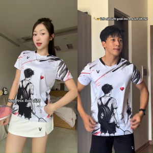 Áo Cầu Lông Quần Cầu Lông Bộ Cầu Lông Nam Nữ Chuyên Nghiệp Vải Thoáng Khí A1010 - V Badwear