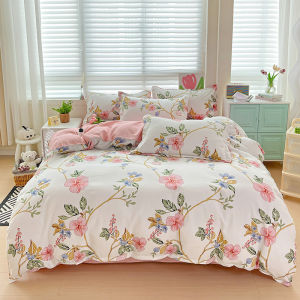 MOLORE | Bộ Đồ Chăn Ga Gối 4 Món Cotton Mềm