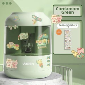 deli | Automatic Electric Pencil Sharpener for Kids