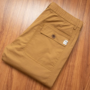 Casual Pants Summer Mens Thin Loose Breathable Pencil Pants Pants Patchwork Cargo Pants Mens Ankle Length Pants Easiest for Match