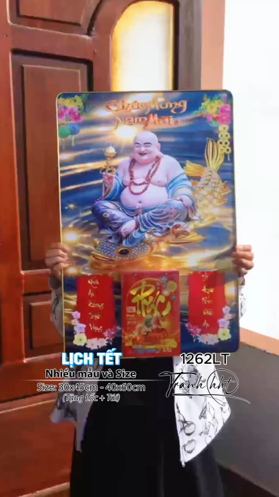 Lịch Tết gỗ Bloc 3d tráng gương, Lịch Tết Nguyên Đán 2026 tráng gương ...