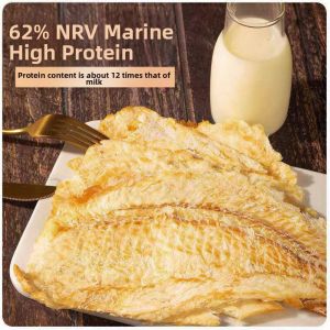 Ready-to-Eat Low Fat High Protein Cod Jerky