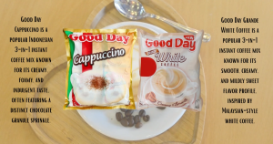 GOOD DAY Cappuccino Coffee | White Coffee 1 PACK