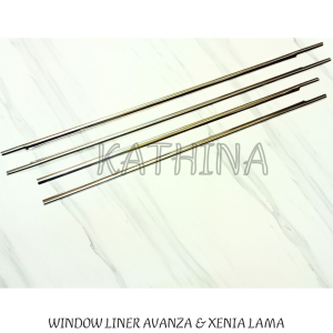 Lis Kaca Samping Mobil Avanza Xenia Lama Window Liner List Kaca Chrome