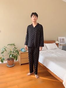 Đồ ngủ nam pijama mặc nhà màu đen dài tay đẹp - Since Then
