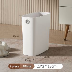 YYIEDERNG | Modern Minimalist Trash Can Square