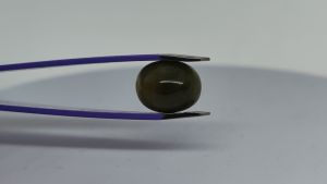Natural 19.62 Ct Thailand Brown Sapphire Oval Cut Loose Gemstone