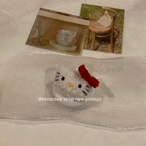 Portable Folding Massage Comb with Mirror Cute Mini Cosmetic Brush Kknar Kitty Cat Airbag Comb Personal Hygiene Tool