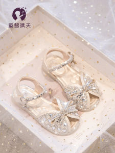 TONGMENGQINGTIAN | New Princess Style Crystal Cool Summer Girls Sandals