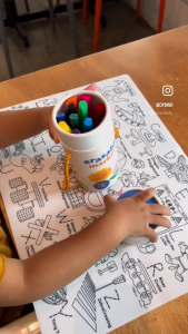 Nibbles by Nom Marker for Silicone Colouring Mat