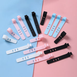 ZAY Pengikat Kabel Data Handphone Pengait Pengikat Kabel Karet Penggulung Penjepit Mini Cabel Cord Holder