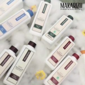 MAKARIZO Texture Experience Shampoo 250ml Hair Treatment Perawatan Rambut Rontok Ketombe Rusak Kusam