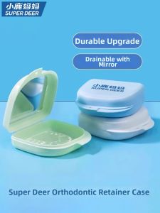 SUPER DEER | Invisible Aligner Denture Retainer Storage Box