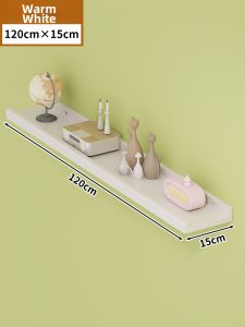 Background Decor Solid Wood Wall Shelf