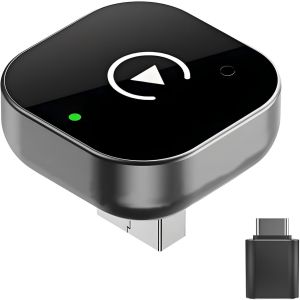 2026 Wireless CarPlay & Android Auto Adapter 2-in-1 WiFi Dual CoreBluetooth CarPlay Dongle Converts Wired to Wireless Fast Au