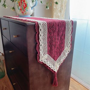 Quần Áo Bàn Ăn Bằng Cotton Mỹ Cổ Điển Khăn Che Tủ Giày Khăn Che Bụi Trang Trí Đồ Dùng Gia Đình Vải Bàn Ăn Khăn